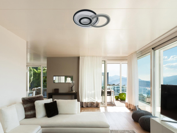 LED stropné svietidlo s diaľkovým ovládačom 95W - J1340/W 9