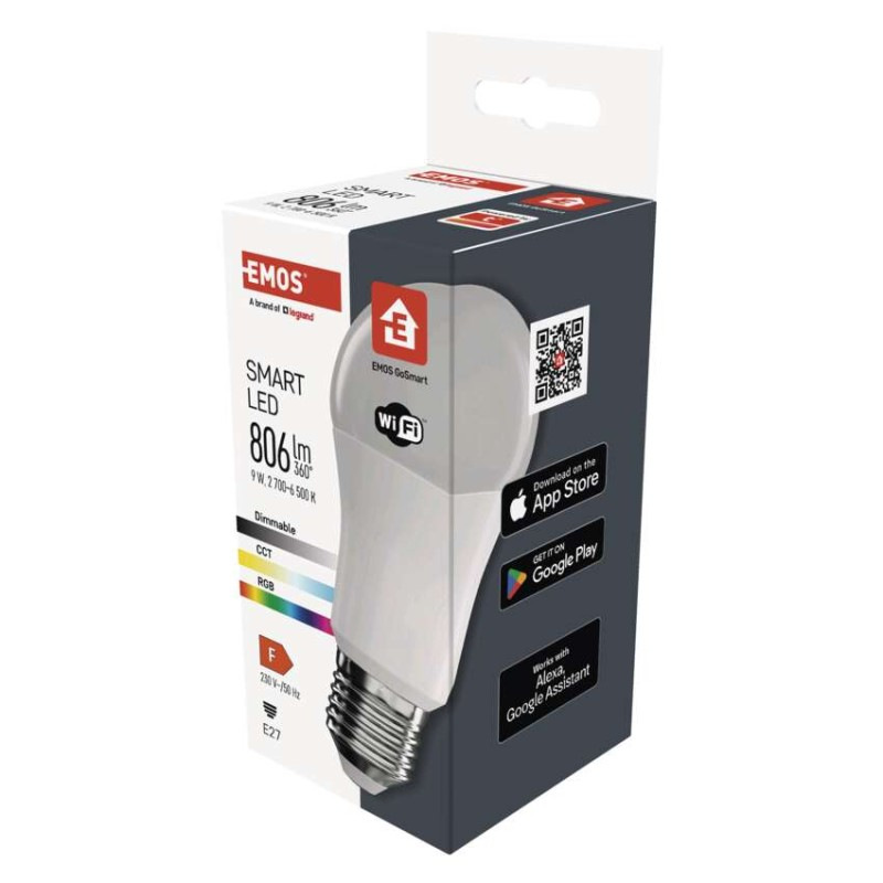 GOSMART LED A60 9W(60W) 806lm E27 WIFI R