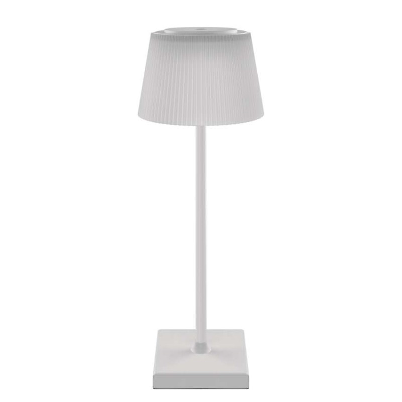LED STOLNÍ LAMPA KATIE BÍLÁ 8