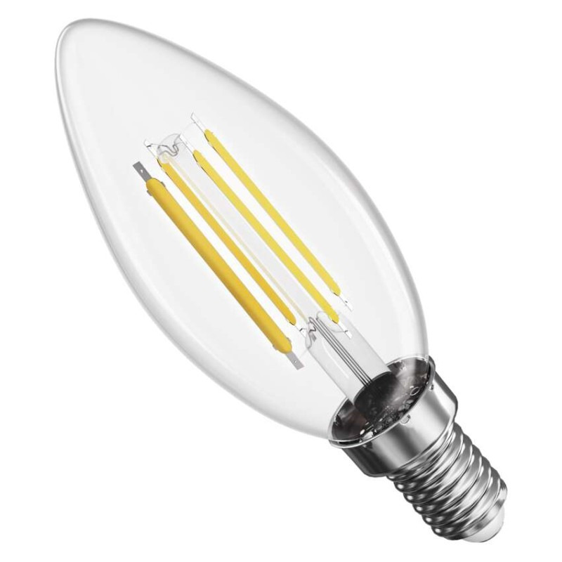 LED FLM CANDLE 3,8W(60W) 806lm E14 WW A 7