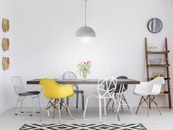 Závesné kovové svietidlo 1 x E27 - ME0104R 4