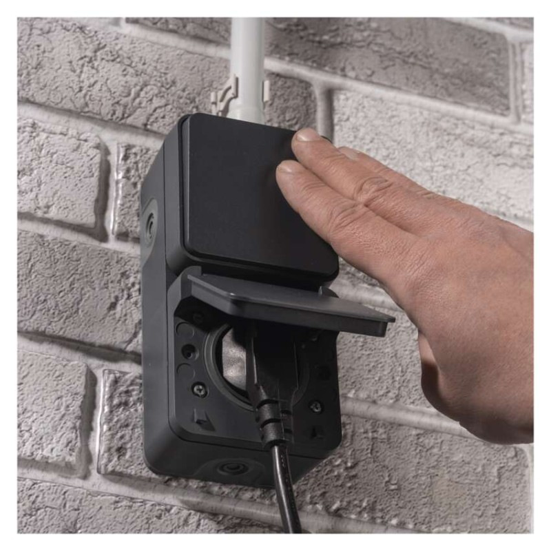 CYKLONE komb.zásuvka+prepínač č.6 nástenný IP55  D730429 14