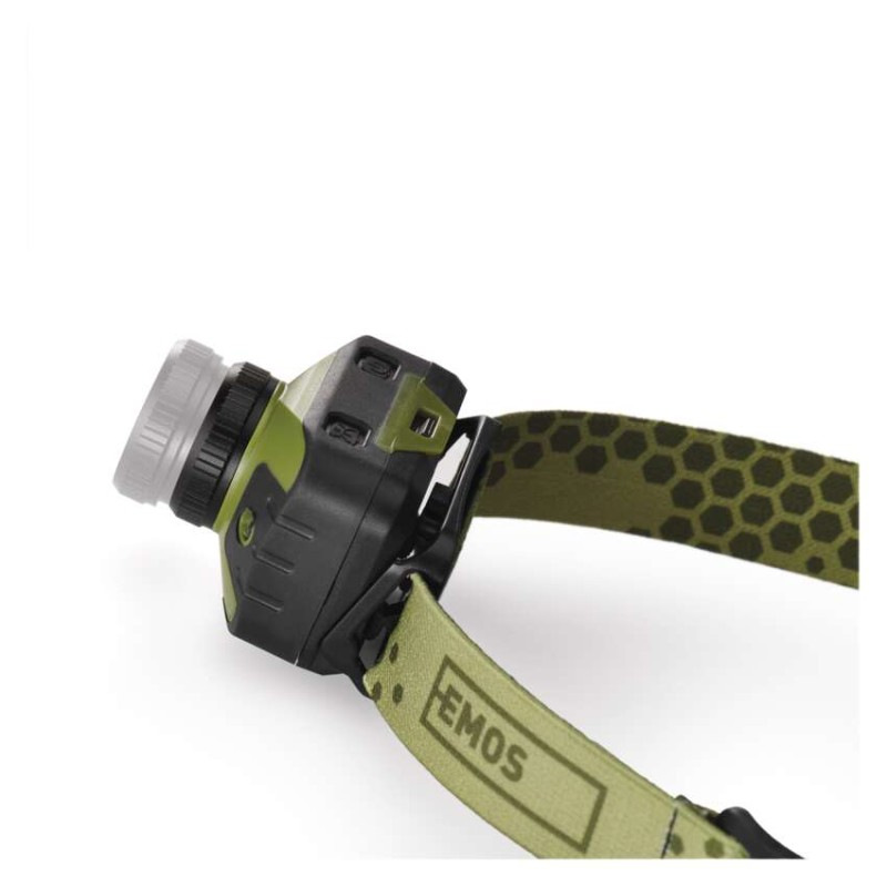 Čelovka CREE LED + ČERVENÉ LED  P3539 12