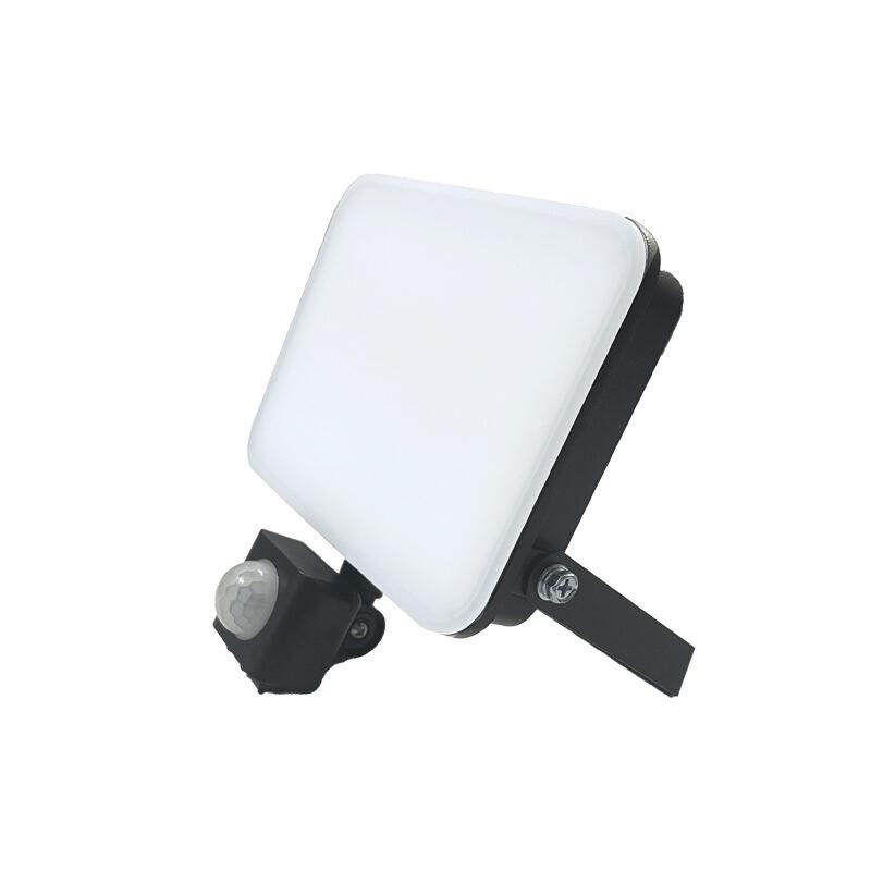 Vonkajší čierny LED reflektor so senzorom 30W / 4000K - LF7023S 5