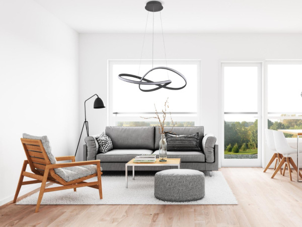 LED závesné svietidlo + diaľkový ovládač 70W - J4303/S 10