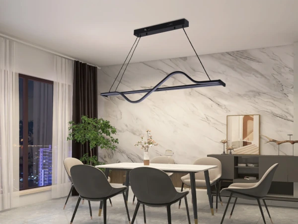 LED visiaca lampa + diaľkový ovládač 70W - J4351/B 1