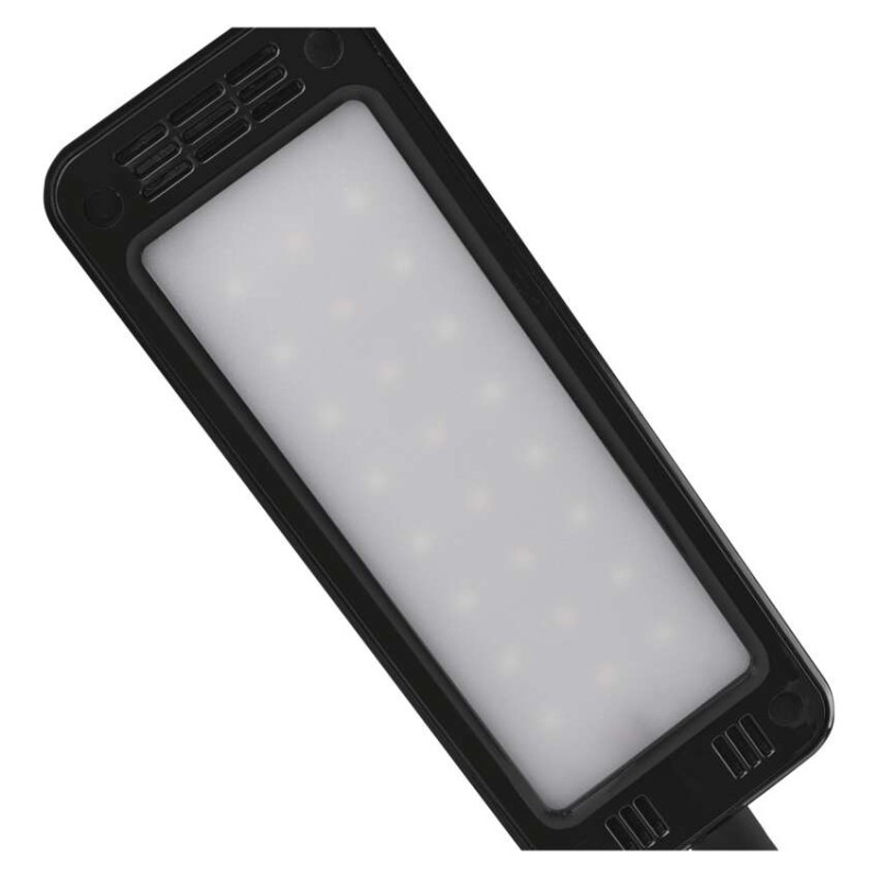 LED STOLNÍ LAMPA EDDY ČERNÁ 12