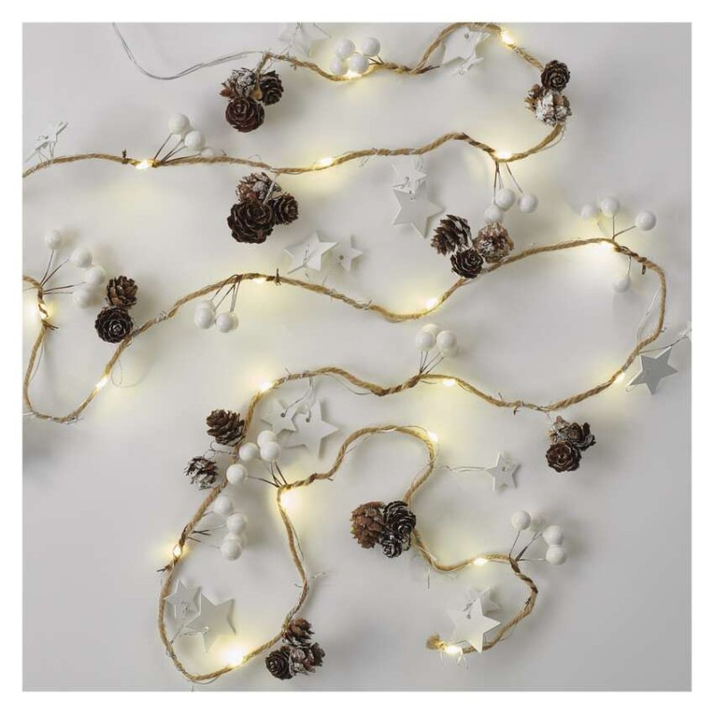 20LED DECO GIRLAND 2AA WW