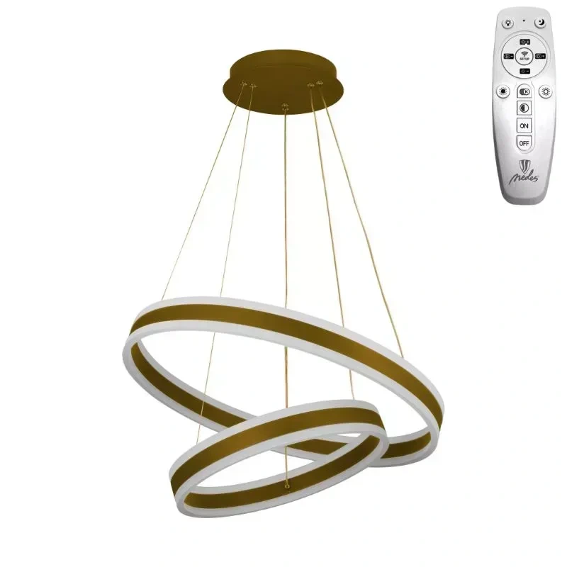 LED visiaca lampa + diaľkový ovládač 135W - J4317/G 9