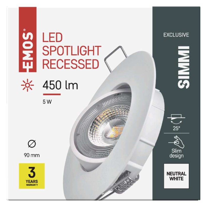 LED BOD. SVÍT. 5 W EXCL. NW B 8