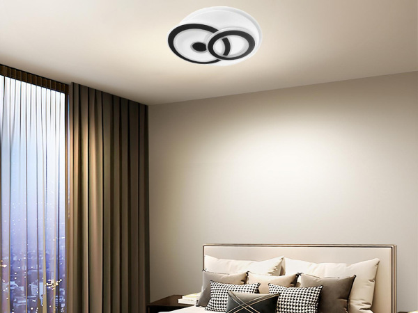 LED stropná lampa + diaľkový ovládač 105W - J1311/WB 11