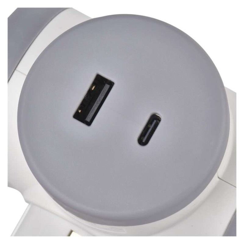 ZÁS. ROZBOČOVACÍ 2×, 1×USB-A(QC20W)+1×US 7