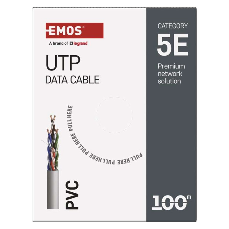UTP KABEL CAT5E PVC 100M 5