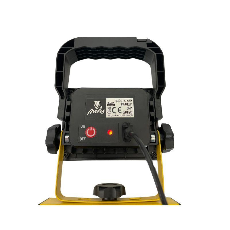 LED prenosné pracovné nabíjacie svietidlo 10W - WL20R 13