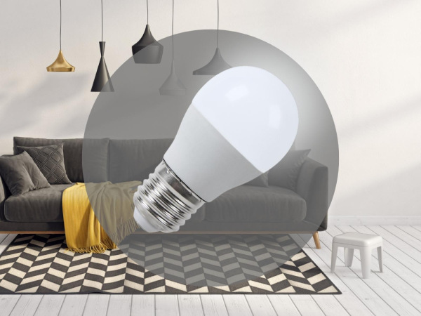 LED žiarovka 8W - G45 / E27 / SMD / 6500K - ZLS809 5