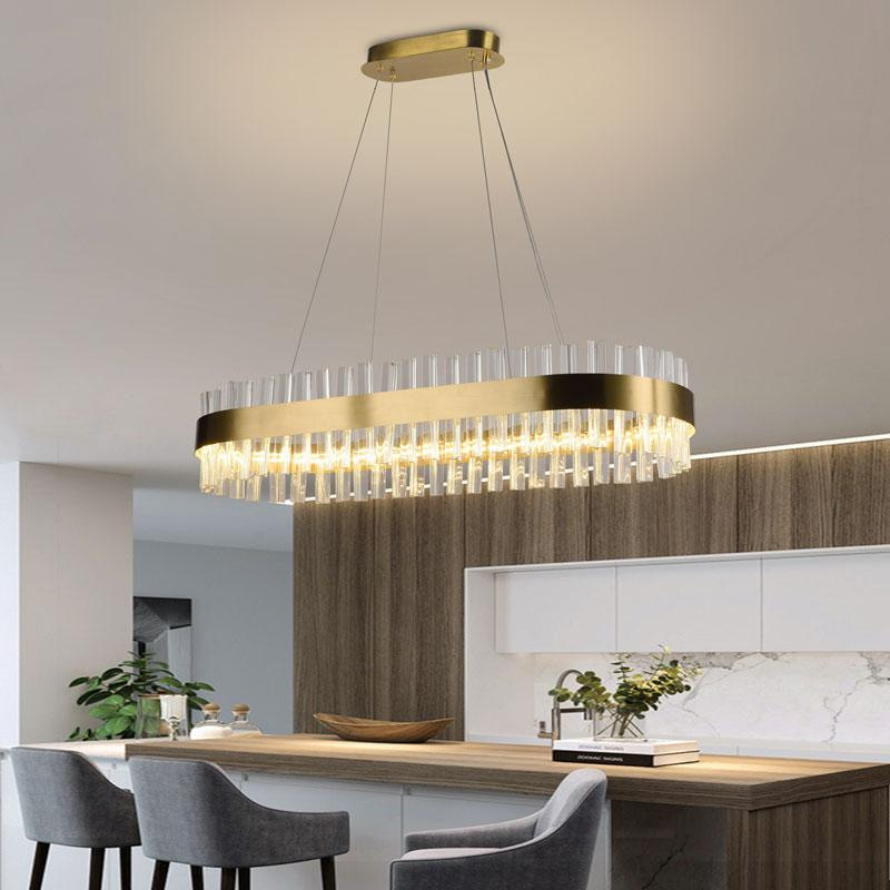 LED krištáľový luster + diaľkový ovládač 45W - J6303/C 2