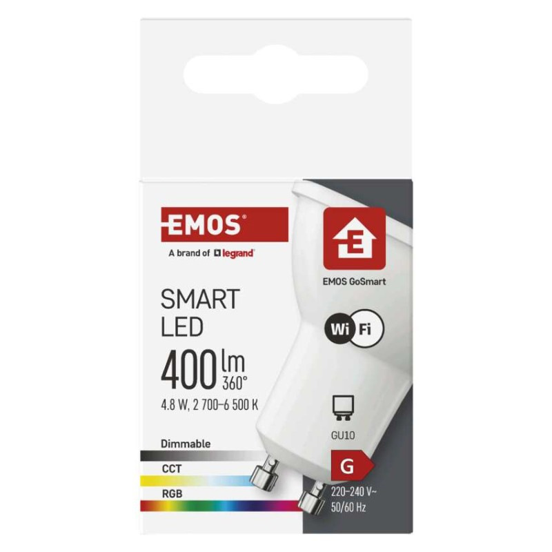 GOSMART LED MR16 4,8W(35W) 400lm GU10 WI 12