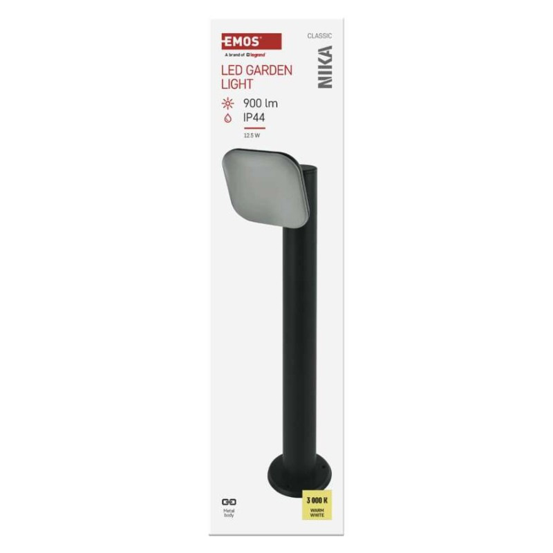 LED ZAHRADNÍ SVÍTIDLO,12,5W,IP44,900LM,S 10