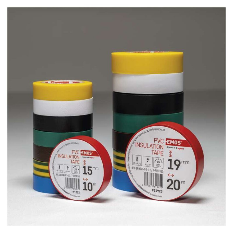 Izolačná páska PVC 20m/19mm čierna   F61922 7