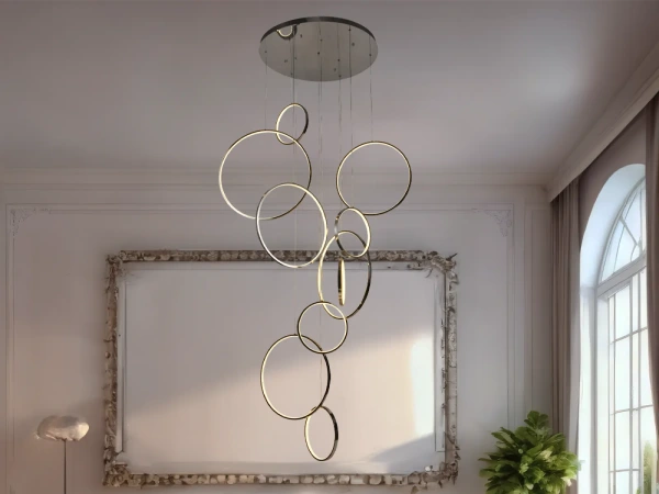 LED závesné svietidlo s diaľkovým ovládačom 290W - J4371/BCH 10