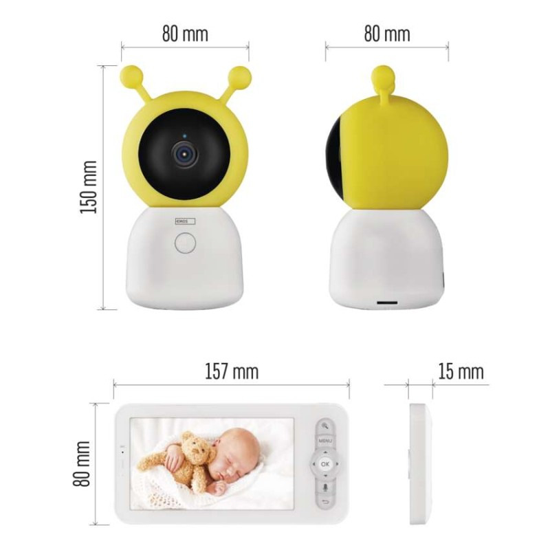 GOSMART IP BABY MONITOR IP-500 GUARD