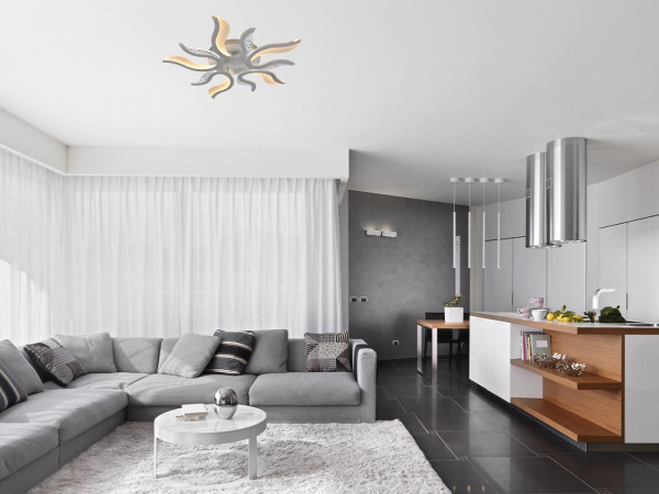 LED stropné svietidlo + diaľkový ovládač 65W - J3317/W 7