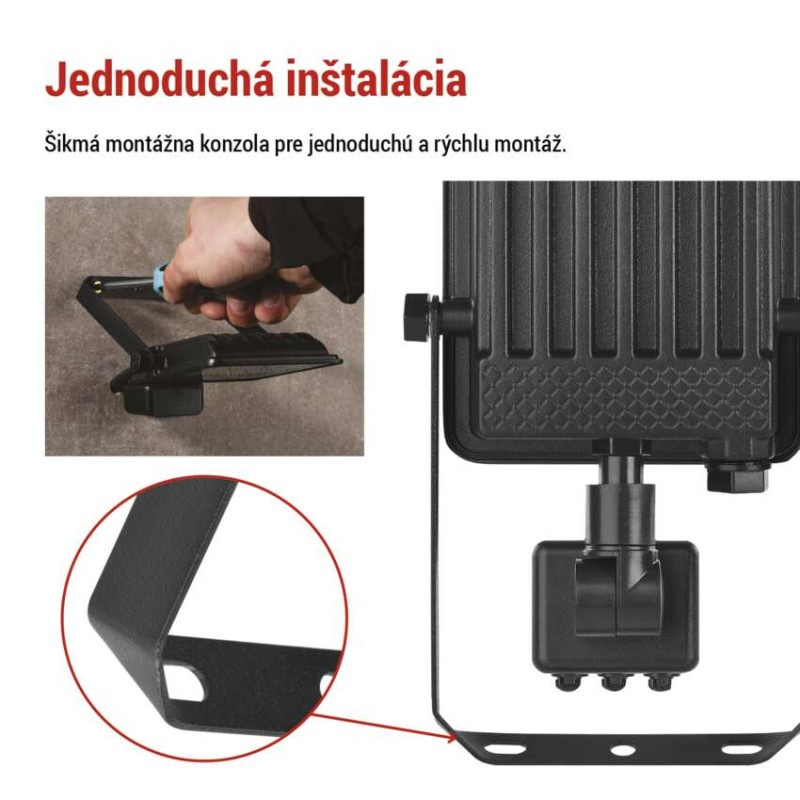 LED REFLEKTOR VISIO 10W 1500LM IP54 NW P 9
