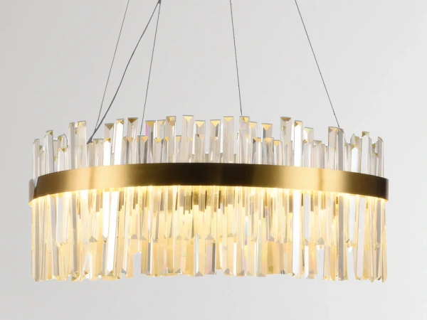 LED krištáľové svietidlo + diaľkový ovládač 80W - J6332/C 5