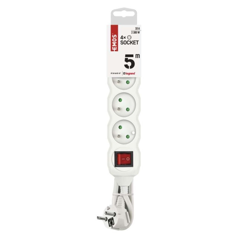 Kábel predlžovací 4Z-5m  s vypínačom  HE1415  P1415 2