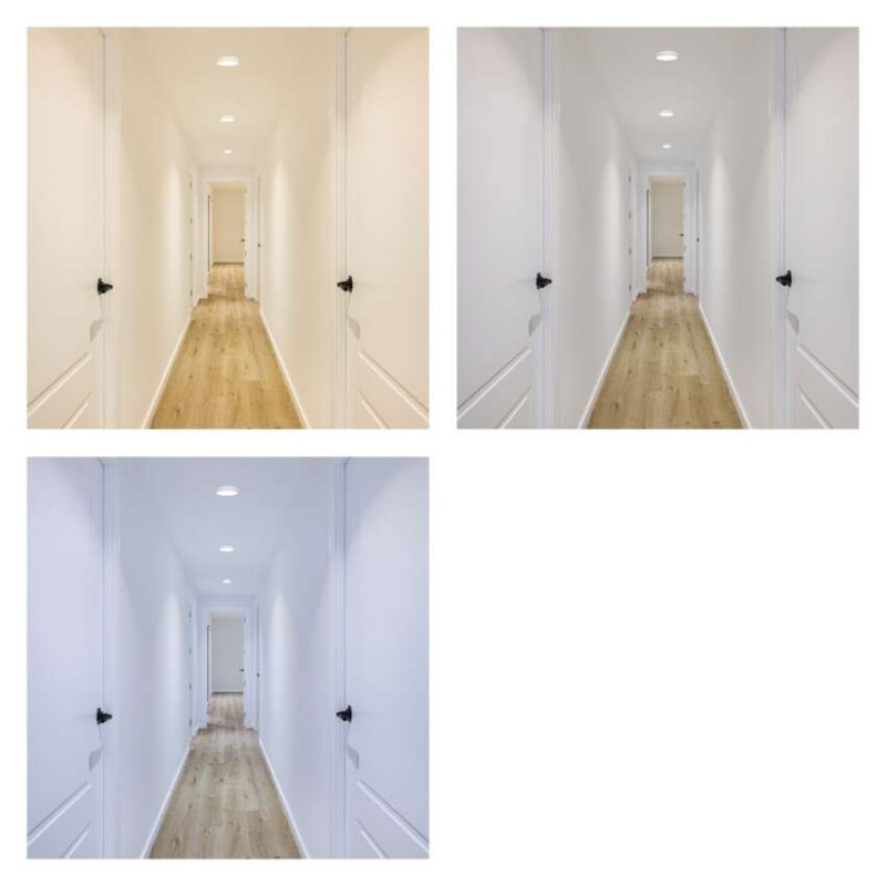 LED SVÍTIDLO NEXXO PŘ.KR 7,6W 680LM IP40 4