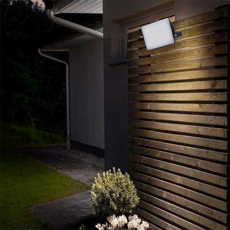 Vonkajší čierny LED reflektor 20W / 4000K - LF7022 8