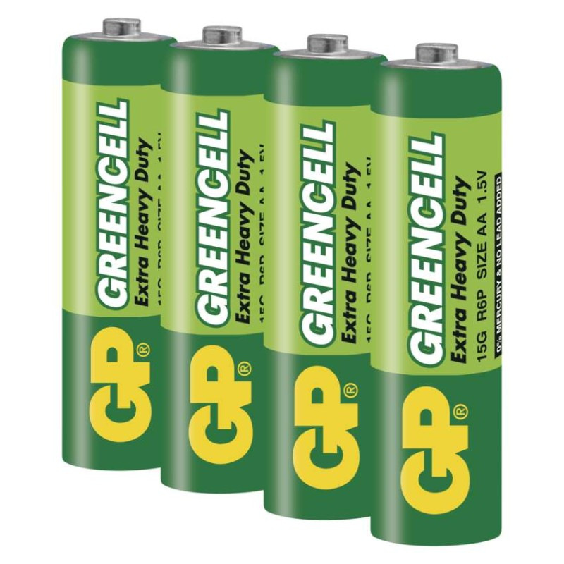 Batéria GP R6 (AA), 24G 4 ks fólia zinkochloridová B1220 2
