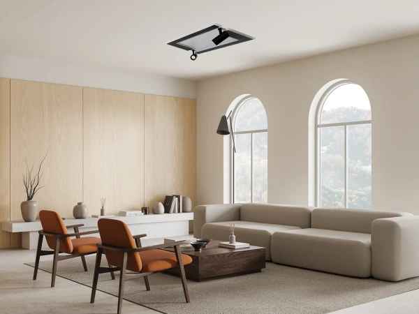 LED stropné svietidlo s diaľkovým ovládačom 80W - TA1319/WB 9