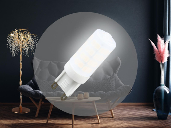 LED stmievateľná žiarovka 4W - G9 / 6000K - ZLS604CD 4