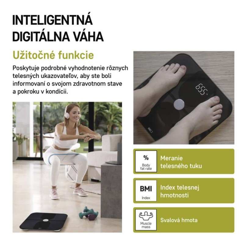 GOSMART DIGITÁLNÍ OSOBNÍ VÁHA EV112 3