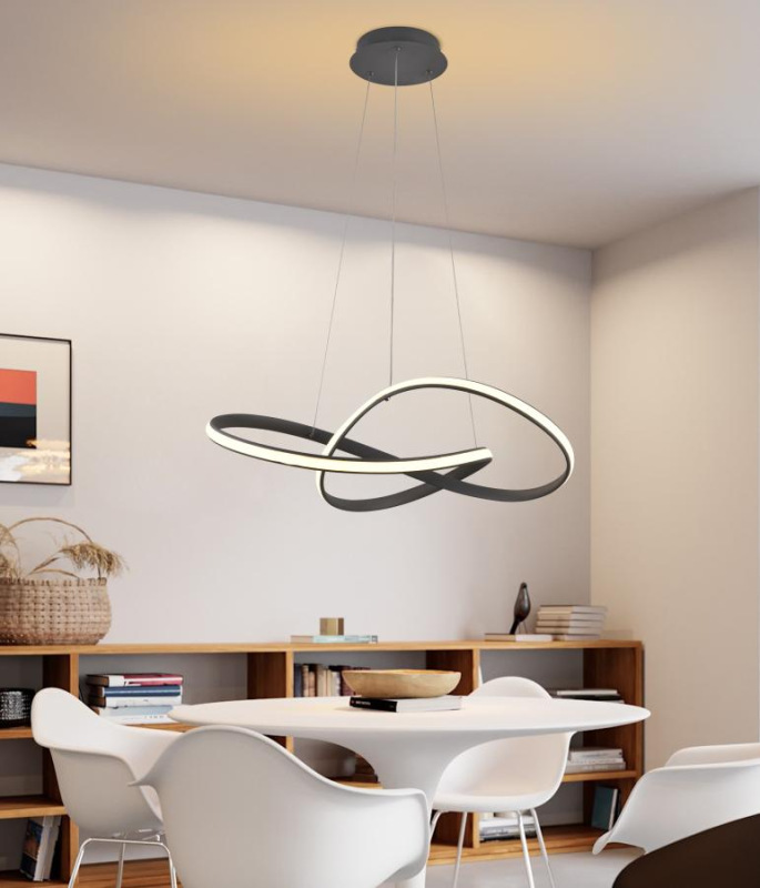 LED závesné svietidlo + diaľkový ovládač 70W - J4303/S 2