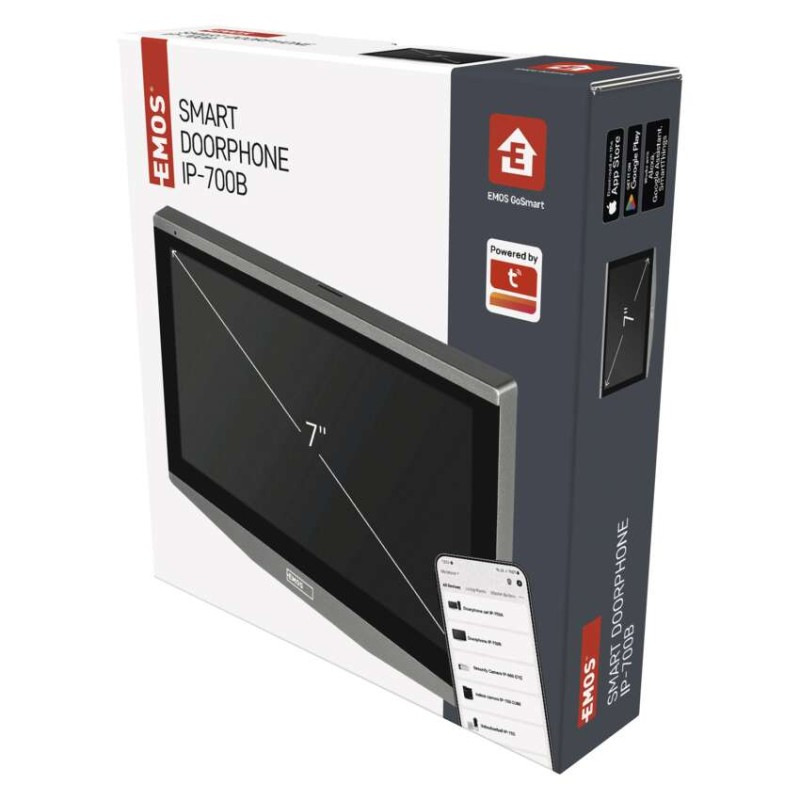 GOSMART VIDEOTELEFON 7 LCD SLAVE IP-700 7