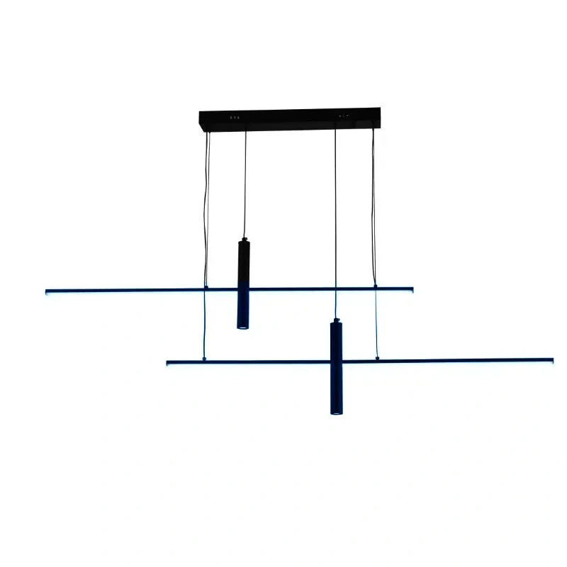 LED závesná lampa na lanku + diaľkový ovládač 70W - J7305/B 9