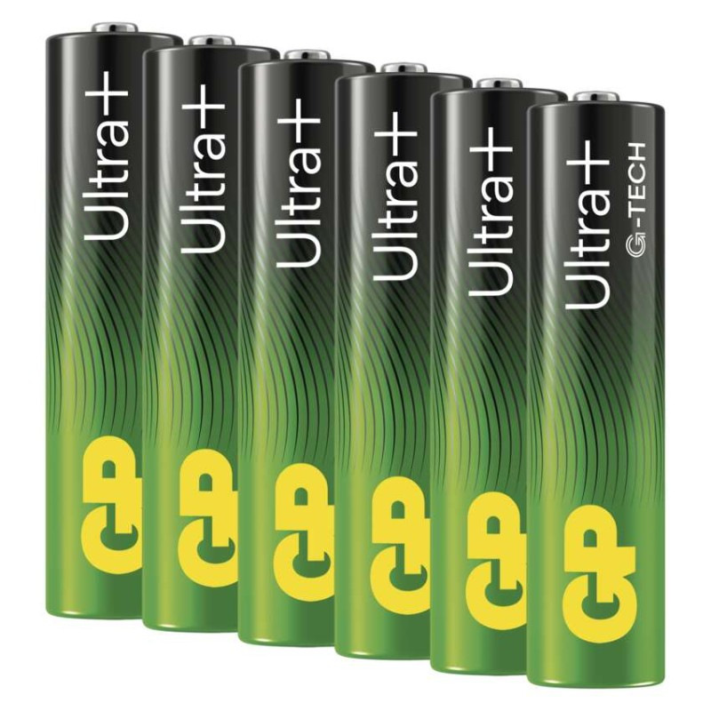 GP alkalická baterie Ultra Plus AAA (LR0 2