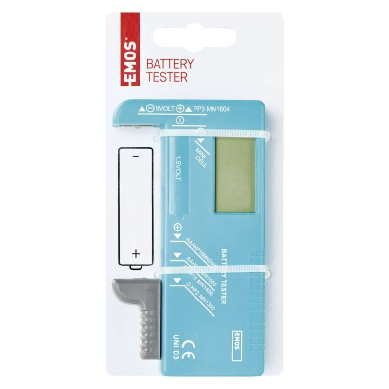 Tester batérii UNI D3 LCD univerzálny      N0322 4