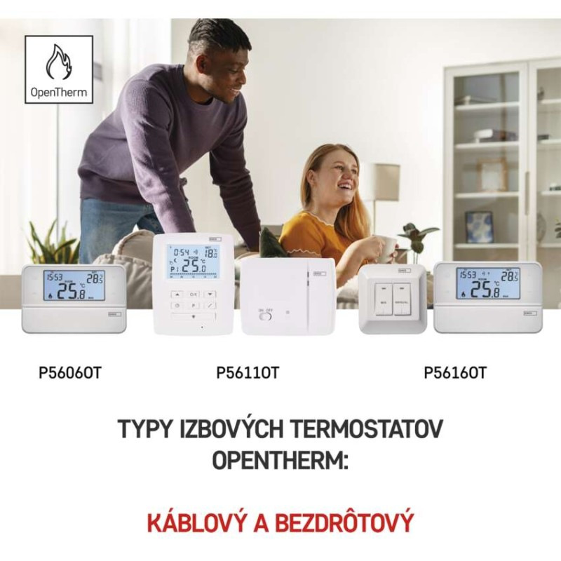 TERMOSTAT BEZDRÁT.PROG. P5616OT 2