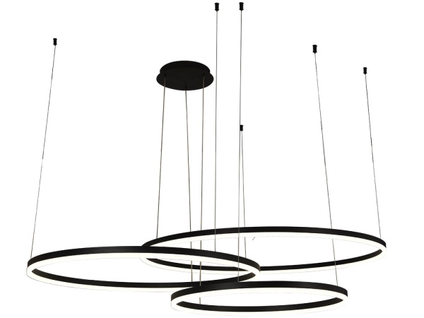 LED závesné svietidlo + diaľkový ovládač 170W - J4385/B 6