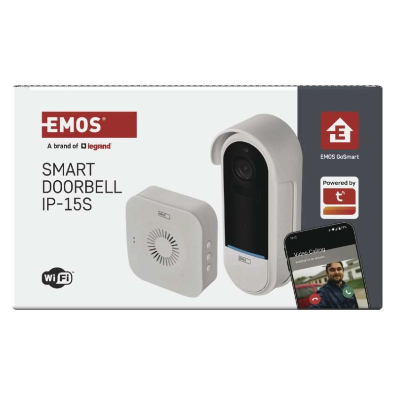 GOSMART VIDEOZVONEK IP-15S DC BATERIOVÝ 11