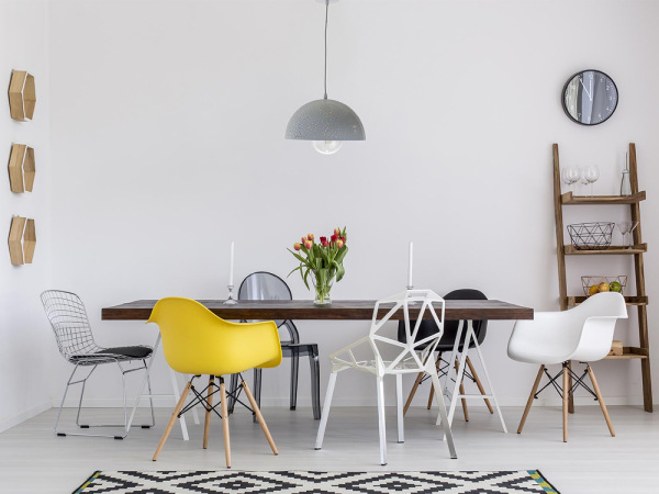 Závesné kovové svietidlo 1 x E27 - ME0104R 5