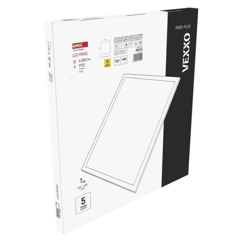LED PANEL VEXXO P. 60×60 33W 4000LM IP20 14