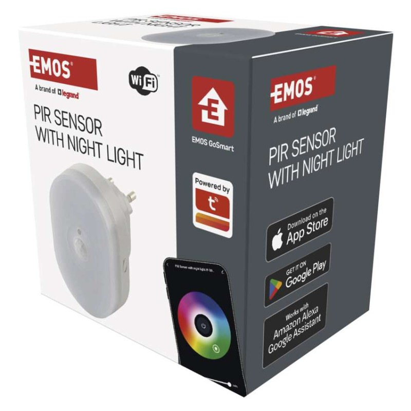 GOSMART WIFI PIR SENZOR S NOČNÍM SVĚTLEM 12