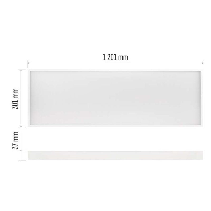 LED PANEL VEXXO P. 30×120 33W 4000LM IP2 3