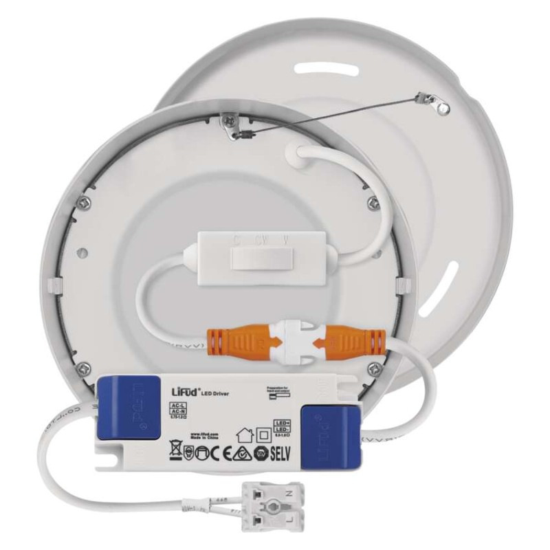 LED SVÍTIDLO NEXXO PŘ.KR 7,6W 680LM IP40 13