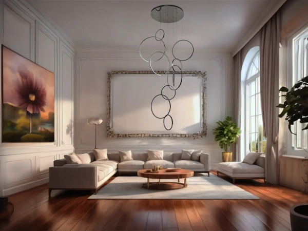 LED závesné svietidlo s diaľkovým ovládačom 290W - J4371/BCH 1