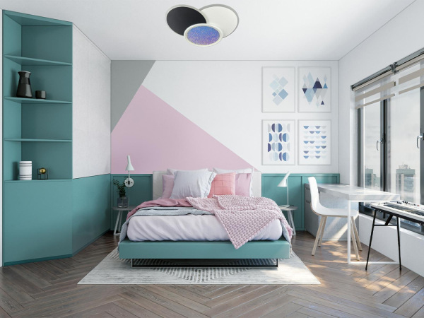 LED stropné svietidlo s diaľkovým ovládačom 80W - TA1308/WB 1